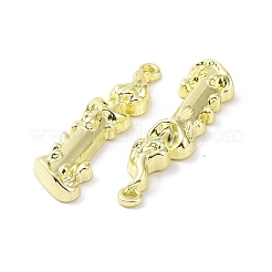 Crémaillère pendentifs en alliage placage&nbsp;PALLOY-D007-69LG