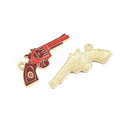 Pendentifs en alliage émaillé sur le thème du cow-boy de l'ouest&nbsp;LS-ENAM-L056-01C-03