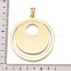 Gestellbeschichtung umweltfreundliche Legierung große Anhänger&nbsp;FIND-N005-39G