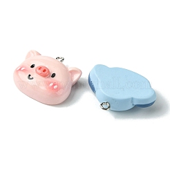 Pendentifs en résine opaque&nbsp;RESI-P039-02B