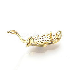 Barre di accorciamento per esaltatore di zirconi cubici in micro zircone di ottone&nbsp;ZIRC-S058-28G
