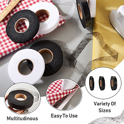 6 Rolle 6 Stil Vliesstoffe Polyamid doppelseitig Schmelzklebefolie&nbsp;DIY-CD0001-43