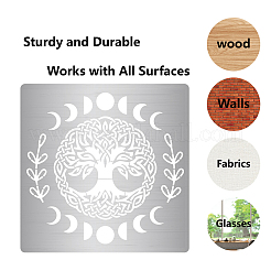 Stanzschablonen aus Edelstahl&nbsp;DIY-WH0238-089