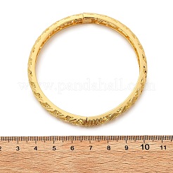 Brazaletes con bisagras de latón para mujer&nbsp;BJEW-D313-01G