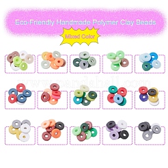 2400 pz 15 colori fatti a mano perline di argilla polimerica&nbsp;CLAY-YW0001-27A