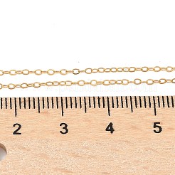 Colliers à maillons en or 1/20/14 carat pour femmes et hommes&nbsp;NJEW-Z068-02G-01