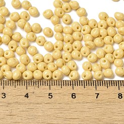 6/0 perles de rocaille en verre avec peinture à cuisson opaque&nbsp;SEED-M012-02A-07