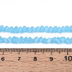 Chapelets de perles en verre imitation jade&nbsp;GLAA-N020-4mm-33