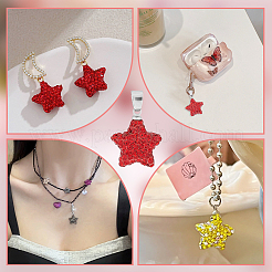 12 colgante de rhinestone de arcilla polimérica&nbsp;RB-PH0001-56