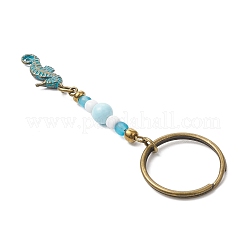 Porte-clés pendentif conque en alliage&nbsp;KEYC-JKC01225-04