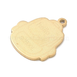 Pendentifs en acier inoxydable 304&nbsp;SA-CBAE115-18G