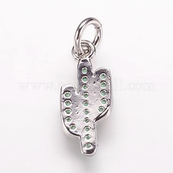 Ciondoli di zirconi in ottone&nbsp;ZIRC-K070-24P
