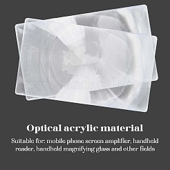 Fresnel-Lupe mit Acryllinse&nbsp;DIY-SP0004-51B