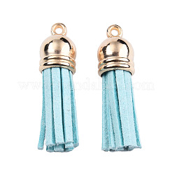 Faux Wildleder Quaste Anhänger Schmuck&nbsp;X-FIND-R095-017LG