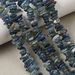 Perles de copeaux de cyanite naturelle / cyanite / disthène&nbsp;G-E271-78