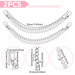 Handygurte aus ABS-Kunststoff mit Perlenimitat&nbsp;AJEW-WH0270-628P