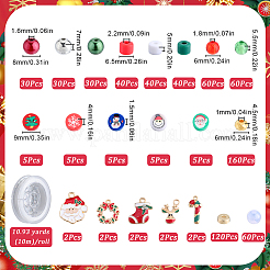 Weihnachts-DIY-Armreif-Schmuckherstellungsset&nbsp;DIY-SC0026-16