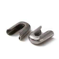 304 Edelstahlspitzenabdeckungen für Spiralknochen&nbsp;FIND-WH0038-04P-02