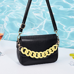 1 cadena extensora para bolso con cadena trenzada de acrílico opaco&nbsp;PURS-PH0001-41B