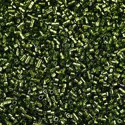 Perles de verre doublées d'argent avec peinture à cuisson&nbsp;SEED-H003-09D