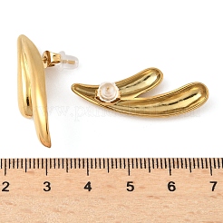 Boucles d'oreilles à tige en acier inoxydable 304 pour femmes&nbsp;EJEW-K302-07G