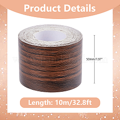 Selbstklebendes PVC-Papier mit Holzmaserung&nbsp;DIY-WH0632-19B-02