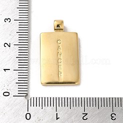 Pendentifs en acier inoxydable 304&nbsp;X-STAS-L022-306G-04