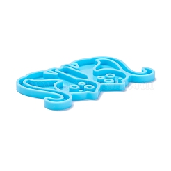 Stampi in silicone per ciondolo fai da te gatto&nbsp;DIY-I085-31