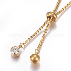 Colliers pendentifs en acier inoxydable 304&nbsp;NJEW-P252-07G