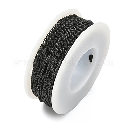 Catene a maglie in acciaio inossidabile 304 placcate ioni (ip)&nbsp;CHS-L001-59-0.5mm-B