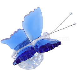 1 pz decorazioni per esposizione di farfalle in cristallo di vetro&nbsp;LAMP-CN0001-01B