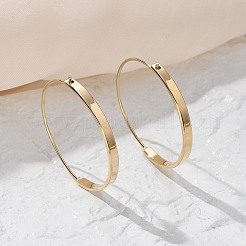 Pendientes de aro de acero inoxidable 304 para mujer&nbsp;EJEW-Q781-04G