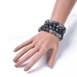 Naturstein Perlen Armbänder strecken&nbsp;BJEW-JB04165