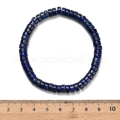 Lapis naturali perline lazuli allungano i braccialetti&nbsp;BJEW-F523-03B