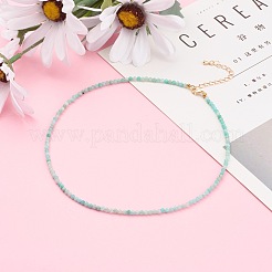 Natürliche amazonite Perlenketten&nbsp;NJEW-JN03315-03