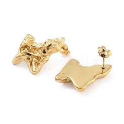 Pendientes de acero inoxidable quirúrgico 316 para mujer&nbsp;STAS-M062-02G-A