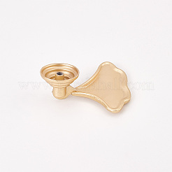 Drop-Pull-Griffe für Schubladenschränke aus Ginkgoblatt-Legierung&nbsp;FIND-WH0139-59MG