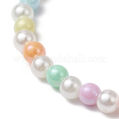 8 Stück Stretch-Armbänder aus Acrylperlen in 8 Farben für Damen.&nbsp;BJEW-JB11709