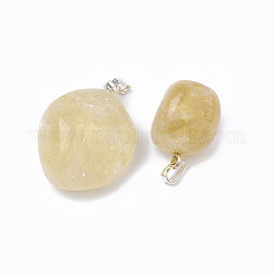 Natürlichen Citrin Anhänger&nbsp;G-T097-05