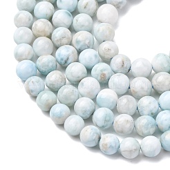 Larimar Naturperlen Stränge&nbsp;G-B156-A01-6mm-01
