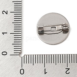 Montures de cabochons pour broches&nbsp;STAS-K254-05B-P