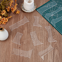 10 Stück Kantenwerkzeuge für Acrylkeramik&nbsp;DIY-BC0017-29