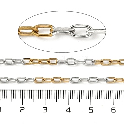 Zweifarbige Kabelketten aus Edelstahl 304&nbsp;CHS-K017-07GP