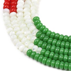 Colliers de perles de verre&nbsp;G-Z135-C08-2x4mm