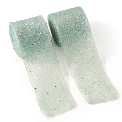 2 rouleau de ruban en polyester thermocollant à strass et bords francs&nbsp;OCOR-TA0003-95A