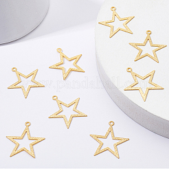 Messing Anhänger & Charms&nbsp;KK-BC0006-21G-NR