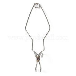 (vendita di liquidazione difettosa: saldatura a punti nera) pinze per crogioli in acciaio inossidabile 304&nbsp;TOOL-XCP0001-88