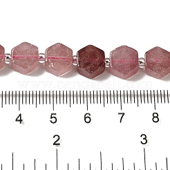 Fragola naturale perle di quarzo fili&nbsp;G-P534-A03-02