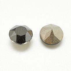 Torna a punta cabochon strass vetro&nbsp;RGLA-T110-4mm-001MS