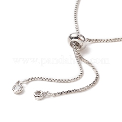 Bracciale scorrevole ovale con perline di perle naturali&nbsp;BJEW-JB09315-01